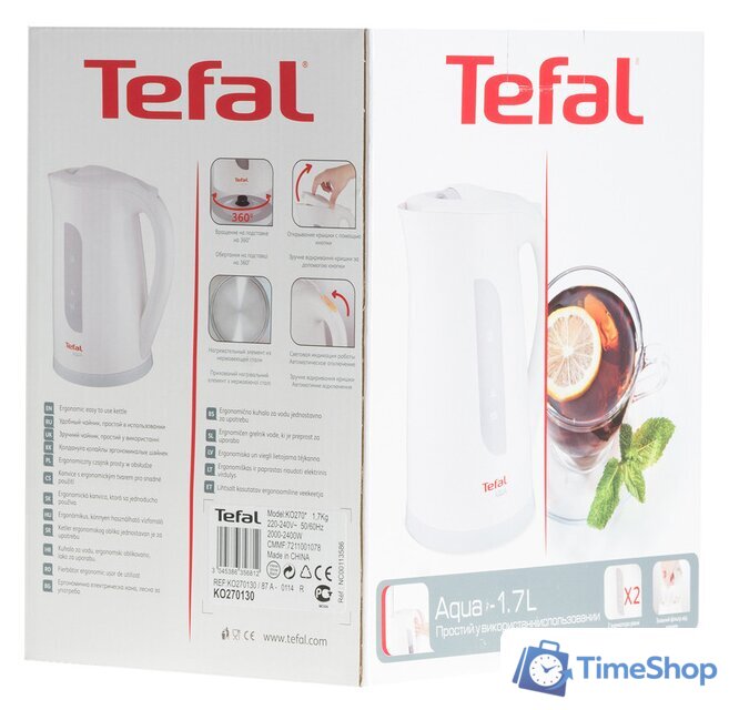 Электрический чайник Tefal KO270130 - Изображение №9 — Интернет-магазин Time-Shop