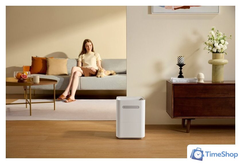 Увлажнитель воздуха SmartMi Evaporative Humidifier 3 Lite CJXJSQ06ZM (с евровилкой) - Изображение №22 — Интернет-магазин Time-Shop