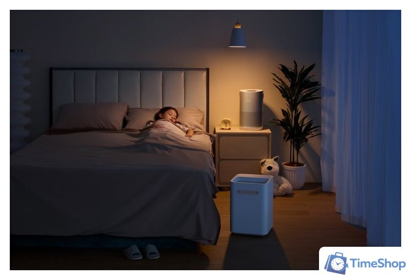 Увлажнитель воздуха SmartMi Evaporative Humidifier 3 Lite CJXJSQ06ZM (с евровилкой) - Изображение №13 — Интернет-магазин Time-Shop