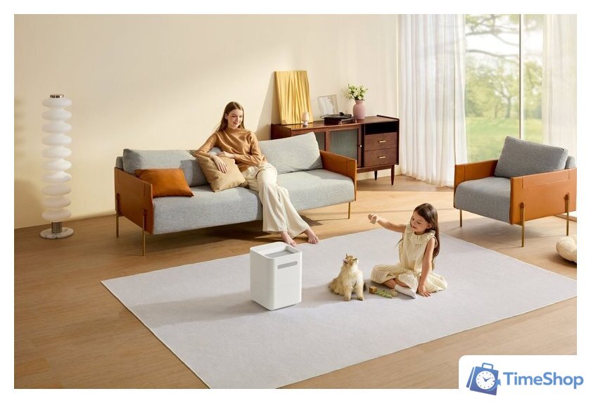Увлажнитель воздуха SmartMi Evaporative Humidifier 3 Lite CJXJSQ06ZM (с евровилкой) - Изображение №21 — Интернет-магазин Time-Shop
