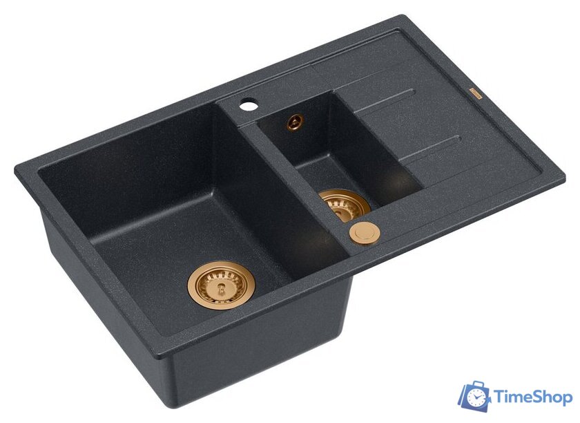 Кухонная мойка Quadron HB8224U8-C1_P2O - Изображение №1 — Интернет-магазин Time-Shop