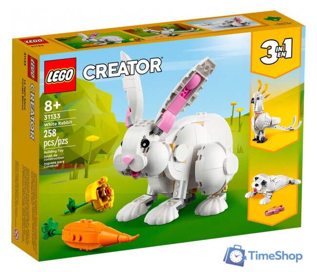 Конструктор LEGO Creator 31133 Белый кролик - Изображение №1 — Интернет-магазин Time-Shop