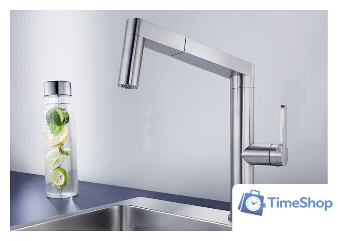 Смеситель Blanco Panera-S (нержавеющая сталь) - Изображение №2 — Интернет-магазин Time-Shop