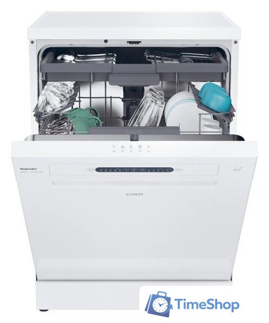 Отдельностоящая посудомоечная машина Candy CF 3C7L1W - Изображение №6 — Интернет-магазин Time-Shop