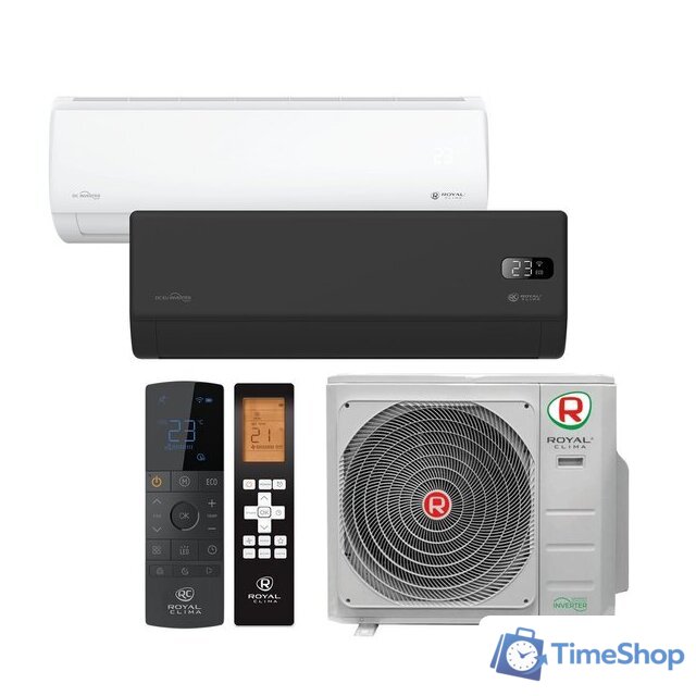 Кондиционер Royal Clima Multi Flexi EU ERP Upgrade 2RMN-18HN/OUT / RCI-TMN09HN + RCI-VT09HN - Изображение №1 — Интернет-магазин Time-Shop