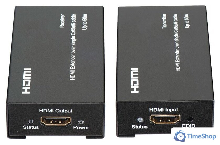 Удлинитель по витой паре Osnovo TA-Hi/1+RA-Hi/1 - Изображение №1 — Интернет-магазин Time-Shop