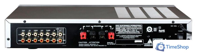 Интегральный усилитель NAD C316BEE - Изображение №5 — Интернет-магазин Time-Shop