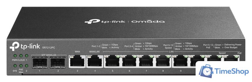 VPN-маршрутизатор TP-Link Omada ER7212PC - Изображение №1 — Интернет-магазин Time-Shop