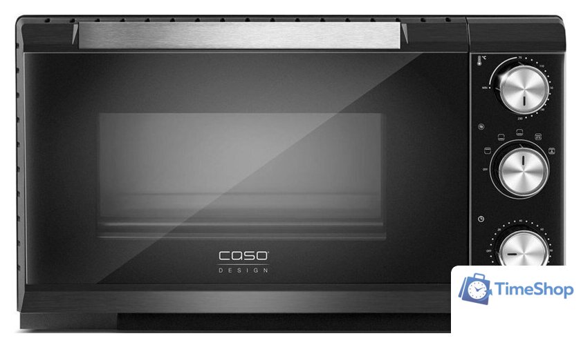 Мини-печь CASO TO 20 Black - Изображение №1 — Интернет-магазин Time-Shop