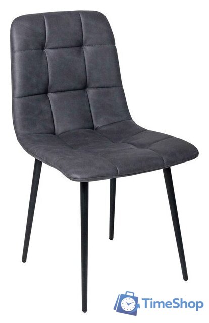 Стул Алвест AV 406-N (графитовая замша Kiprus 13/черный) - Изображение №1 — Интернет-магазин Time-Shop