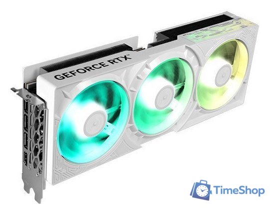 Видеокарта KFA2 Gaming GeForce RTX 5080 1-Click OC White 3X 58NZN6MDBCWK - Изображение №4 — Интернет-магазин Time-Shop
