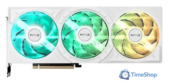 Видеокарта KFA2 Gaming GeForce RTX 5080 1-Click OC White 3X 58NZN6MDBCWK - Изображение №2 — Интернет-магазин Time-Shop