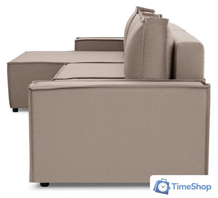 Угловой диван Mio Tesoro Дюссельдорф 293 1.5ек-1.5ек-1.5пф (1176 Savanna Plus Mocca) - Изображение №3 — Интернет-магазин Time-Shop