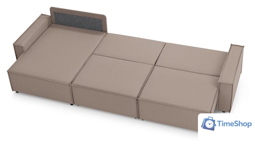 Угловой диван Mio Tesoro Дюссельдорф 293 1.5ек-1.5ек-1.5пф (1176 Savanna Plus Mocca) - Изображение №10 — Интернет-магазин Time-Shop