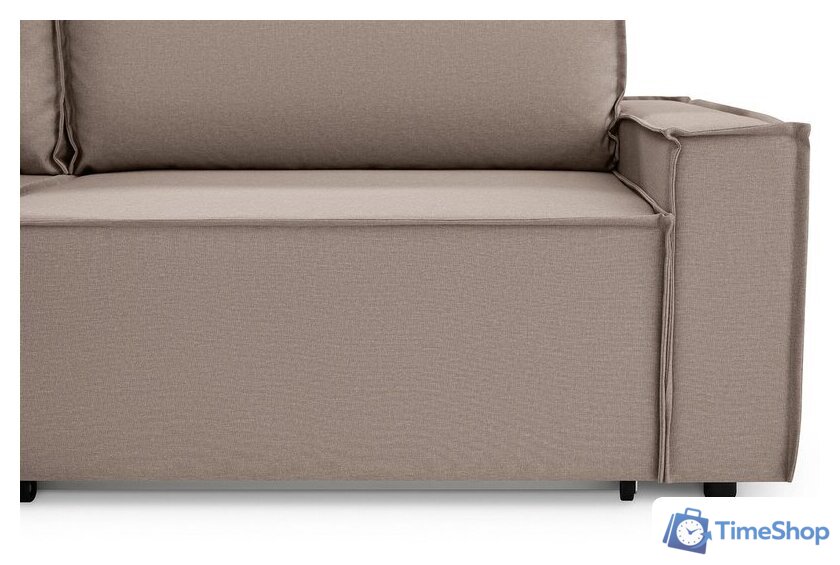 Угловой диван Mio Tesoro Дюссельдорф 293 1.5ек-1.5ек-1.5пф (1176 Savanna Plus Mocca) - Изображение №6 — Интернет-магазин Time-Shop