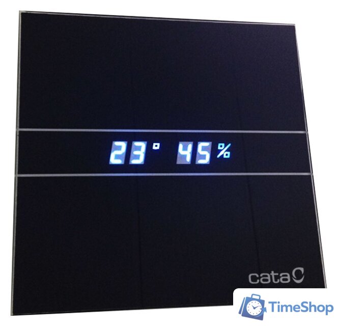 Осевой вентилятор CATA E-100 GTH BK - Изображение №1 — Интернет-магазин Time-Shop