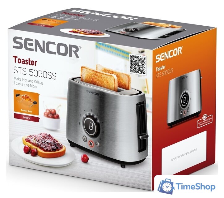 Тостер Sencor STS 5050SS - Изображение №11 — Интернет-магазин Time-Shop