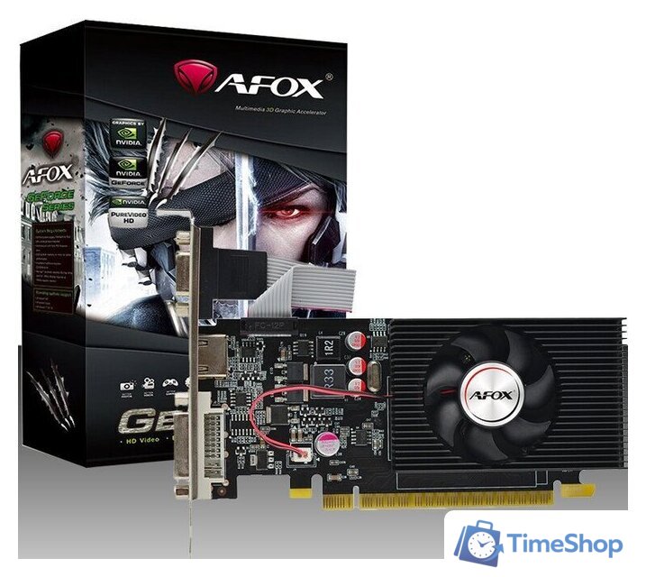 Видеокарта AFOX GeForce GT 730 4GB GDDR3 AF730-4096D3L3 - Изображение №6 — Интернет-магазин Time-Shop