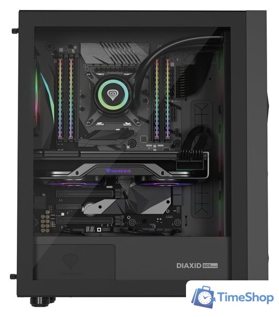 Корпус Genesis Diaxid 605 ARGB NPC-2172 - Изображение №9 — Интернет-магазин Time-Shop