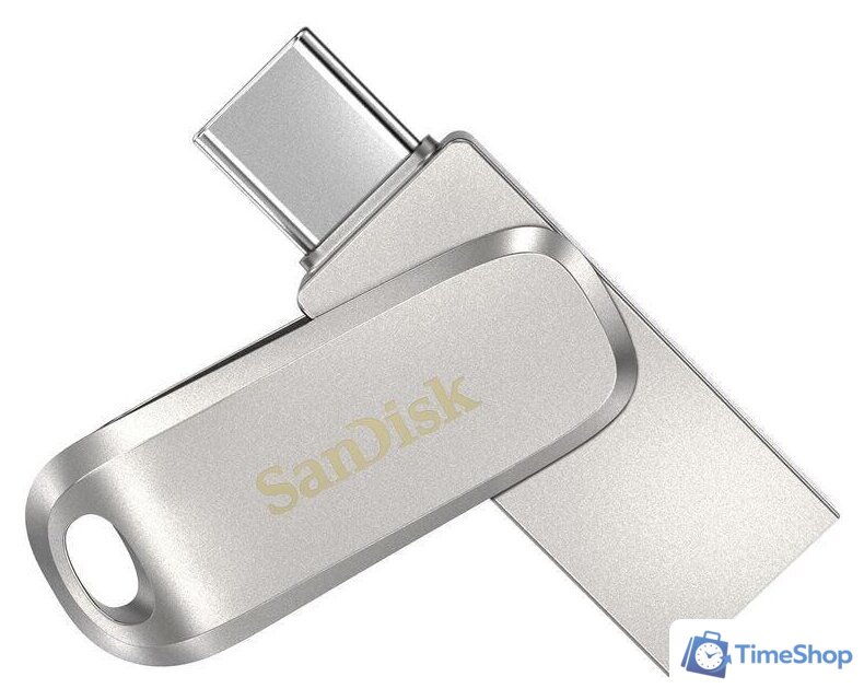 USB Flash SanDisk Ultra Dual Drive Luxe USB Type-C 64GB SDDDC4-064G-G46 - Изображение №1 — Интернет-магазин Time-Shop