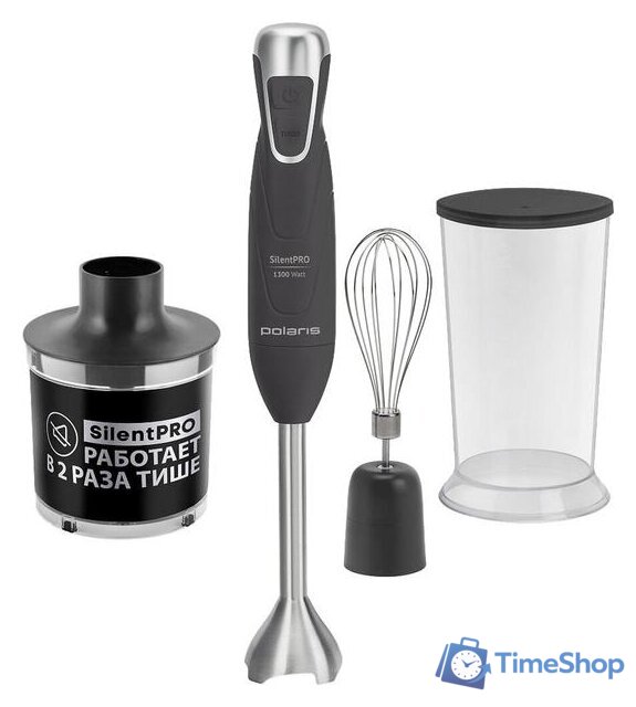 Погружной блендер Polaris PHB 1384 Silent - Изображение №1 — Интернет-магазин Time-Shop