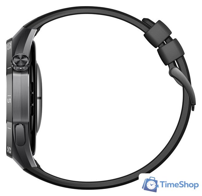 Умные часы Huawei Watch GT 6 Pro 46 мм (черный, с черным силиконовым ремешком, международная версия) - Изображение №5 — Интернет-магазин Time-Shop