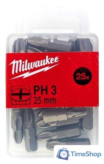 Набор бит Milwaukee 4932399588 (25 предметов) - Изображение №1 — Интернет-магазин Time-Shop