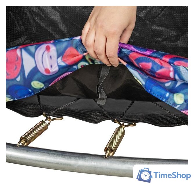 Батут Sundays Favorite Premium 6FT (смайл, с сеткой) - Изображение №7 — Интернет-магазин Time-Shop