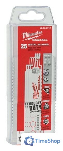 Набор пильных полотен Milwaukee 48008788 (25 предметов) - Изображение №1 — Интернет-магазин Time-Shop