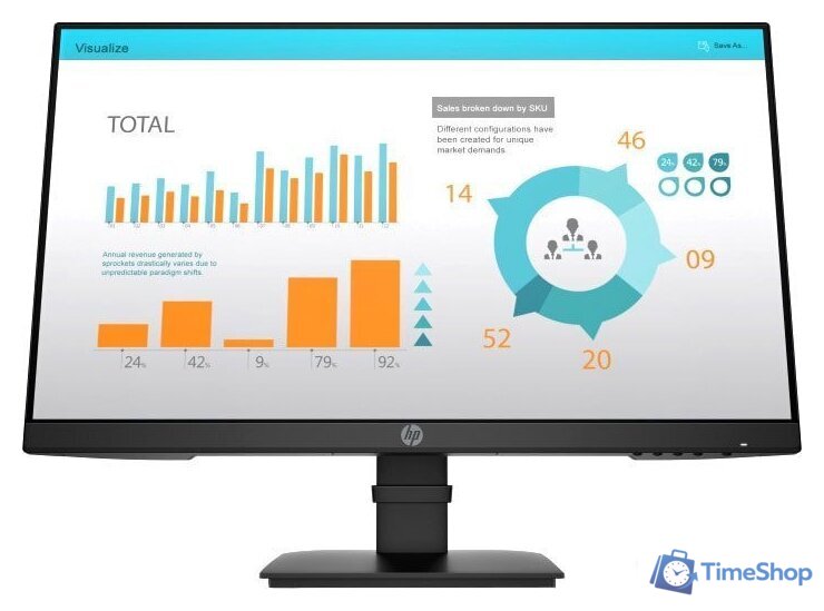 Монитор HP P24 G4 - Изображение №1 — Интернет-магазин Time-Shop