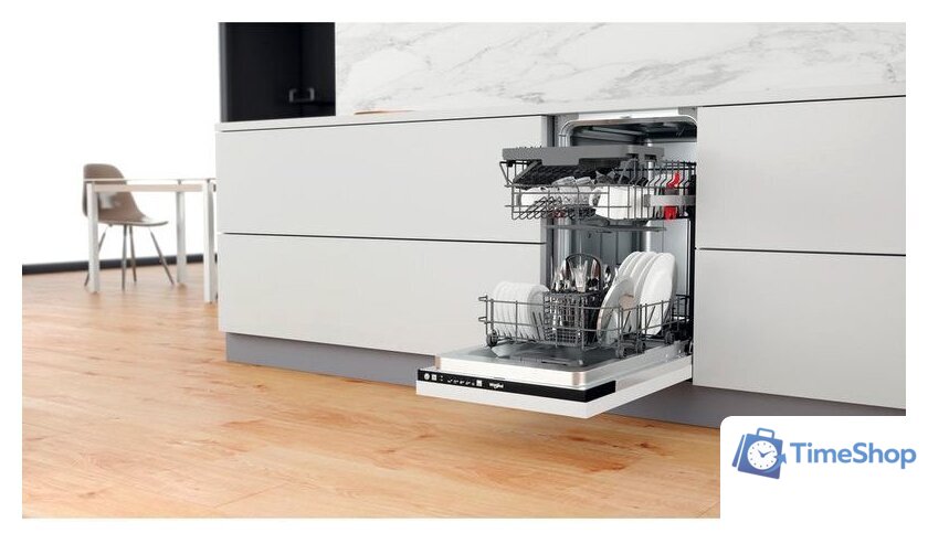 Встраиваемая посудомоечная машина Whirlpool WSIE 2B19 C - Изображение №5 — Интернет-магазин Time-Shop