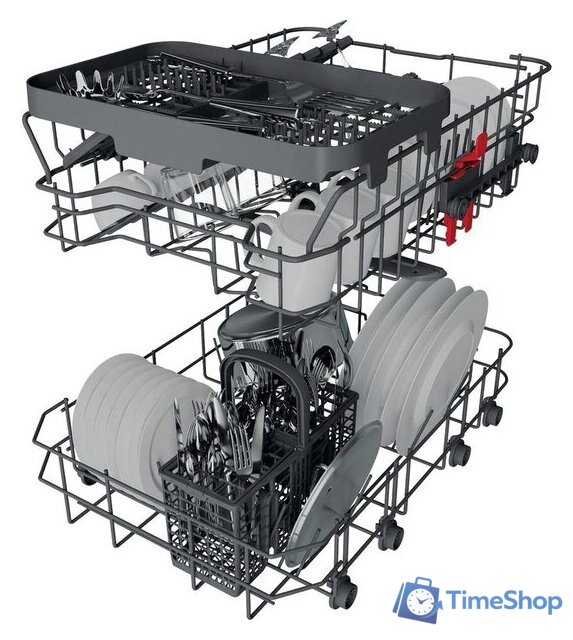Встраиваемая посудомоечная машина Whirlpool WSIE 2B19 C - Изображение №3 — Интернет-магазин Time-Shop