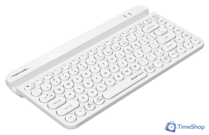 Клавиатура A4Tech Fstyler FBK30 (белый) - Изображение №5 — Интернет-магазин Time-Shop