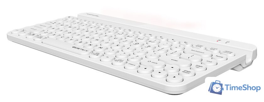 Клавиатура A4Tech Fstyler FBK30 (белый) - Изображение №6 — Интернет-магазин Time-Shop