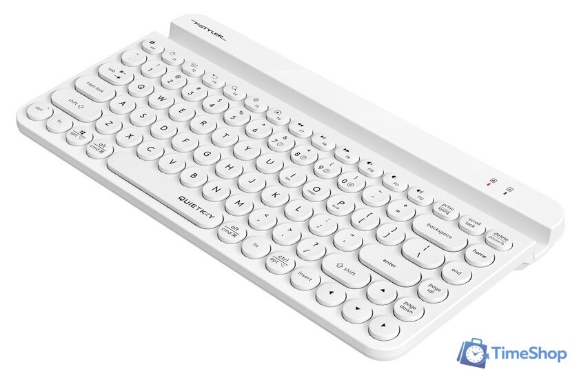 Клавиатура A4Tech Fstyler FBK30 (белый) - Изображение №7 — Интернет-магазин Time-Shop