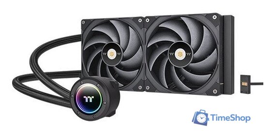 Система жидкостного охлаждения для процессора Thermaltake Toughliquid 280 EX Pro ARGB CL-W419-PL00BL-A - Изображение №1 — Интернет-магазин Time-Shop