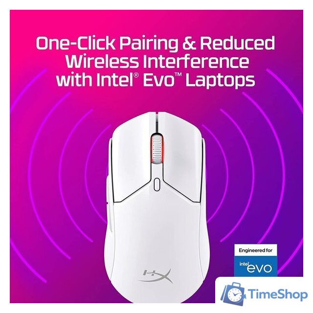 Игровая мышь HyperX Pulsefire Haste 2 Wireless (черный) - Изображение №11 — Интернет-магазин Time-Shop