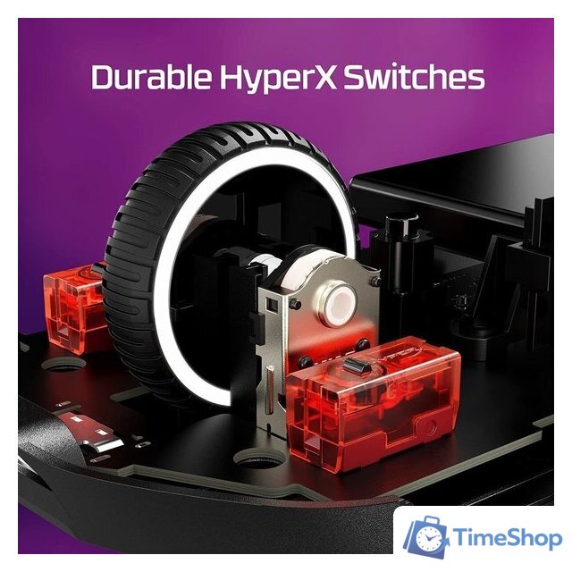 Игровая мышь HyperX Pulsefire Haste 2 Wireless (черный) - Изображение №7 — Интернет-магазин Time-Shop