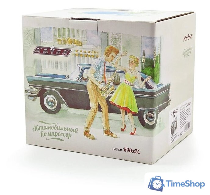 Автомобильный компрессор Качок К90x2C New - Изображение №12 — Интернет-магазин Time-Shop