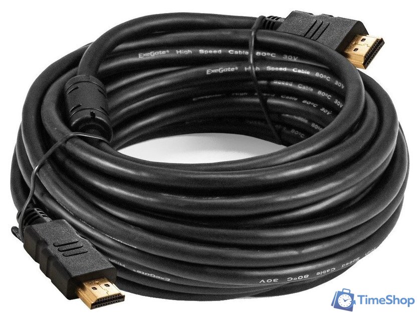 Кабель ExeGate EX-CC-HDMI-10.0F EX294693RUS - Изображение №1 — Интернет-магазин Time-Shop