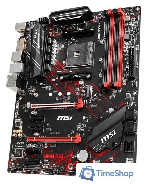 Материнская плата MSI B450 Gaming Plus Max - Изображение №3 — Интернет-магазин Time-Shop