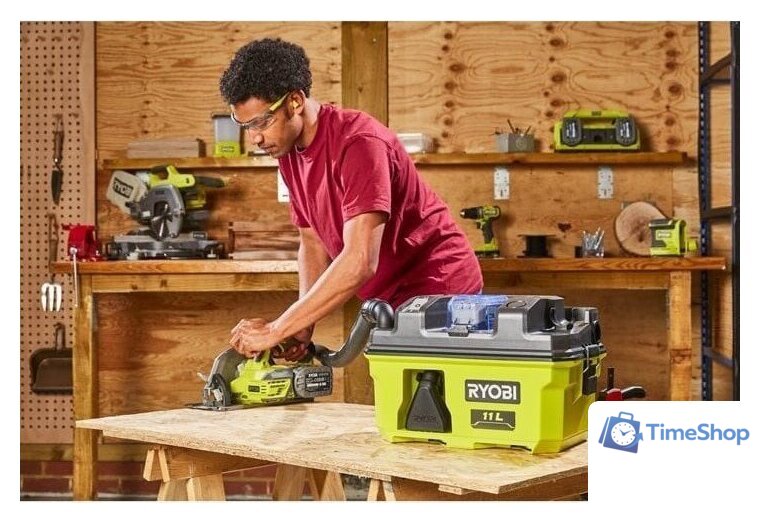 Пылесос Ryobi RV1811-0 18В (без АКБ) - Изображение №8 — Интернет-магазин Time-Shop