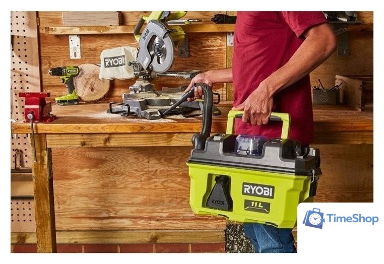 Пылесос Ryobi RV1811-0 18В (без АКБ) - Изображение №4 — Интернет-магазин Time-Shop