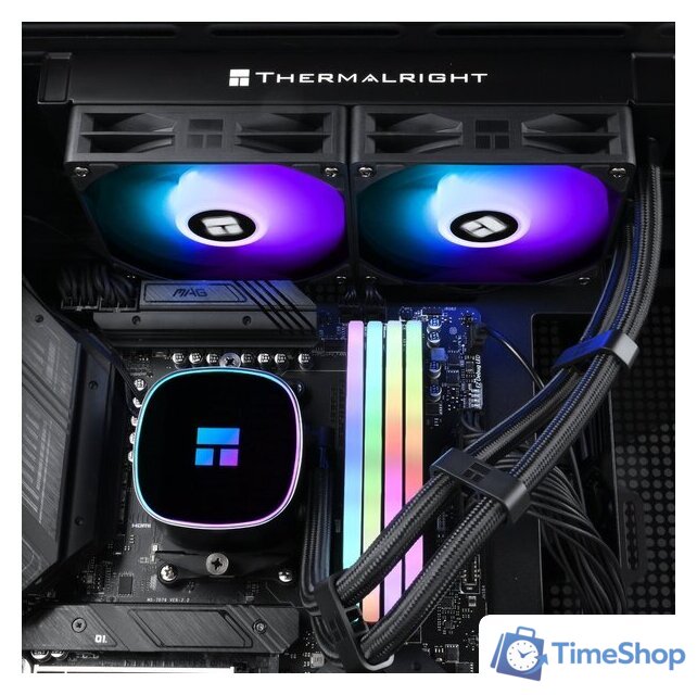 Система жидкостного охлаждения для процессора Thermalright Frozen Horizon 240 ARGB V2 (черный) - Изображение №8 — Интернет-магазин Time-Shop