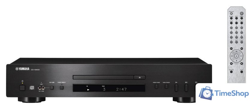 CD-проигрыватель Yamaha CD-S303 (черный) - Изображение №1 — Интернет-магазин Time-Shop