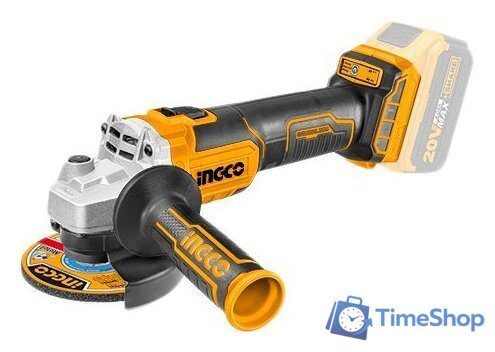 Угловая шлифмашина Ingco Industrial CAGLI201158 (без АКБ) - Изображение №1 — Интернет-магазин Time-Shop