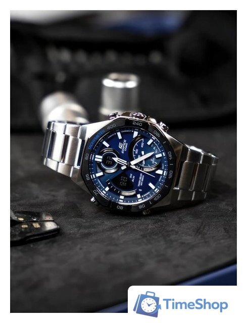 Наручные часы Casio Edifice ECB-950DB-2A - Изображение №5 — Интернет-магазин Time-Shop