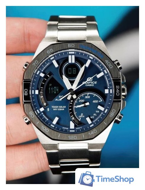Наручные часы Casio Edifice ECB-950DB-2A - Изображение №7 — Интернет-магазин Time-Shop