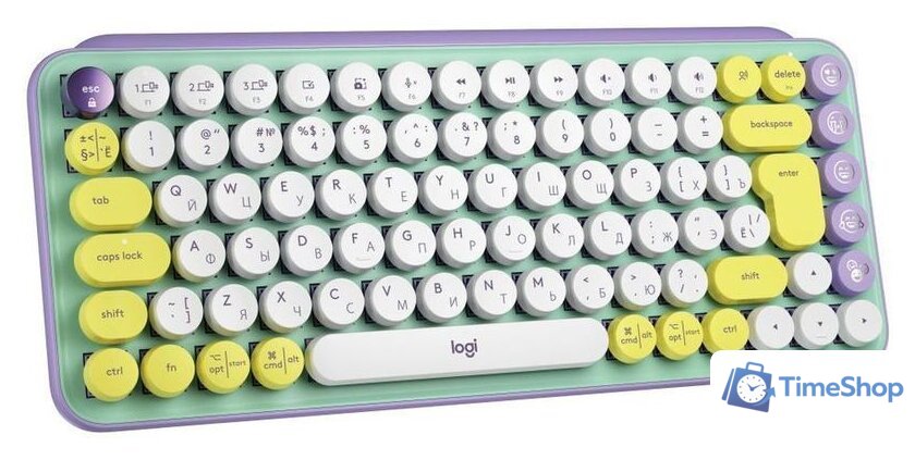 Клавиатура Logitech Pop Keys Daydream 920-010717 - Изображение №1 — Интернет-магазин Time-Shop