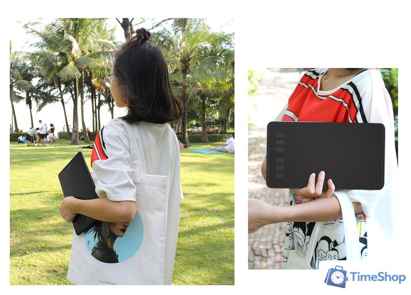 Графический планшет Huion Inspiroy H640P - Изображение №9 — Интернет-магазин Time-Shop